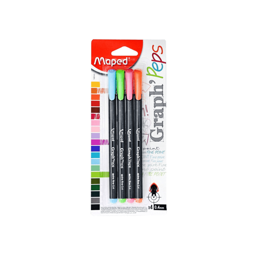 Maped Feutres Pastel Maped Graph’Peps