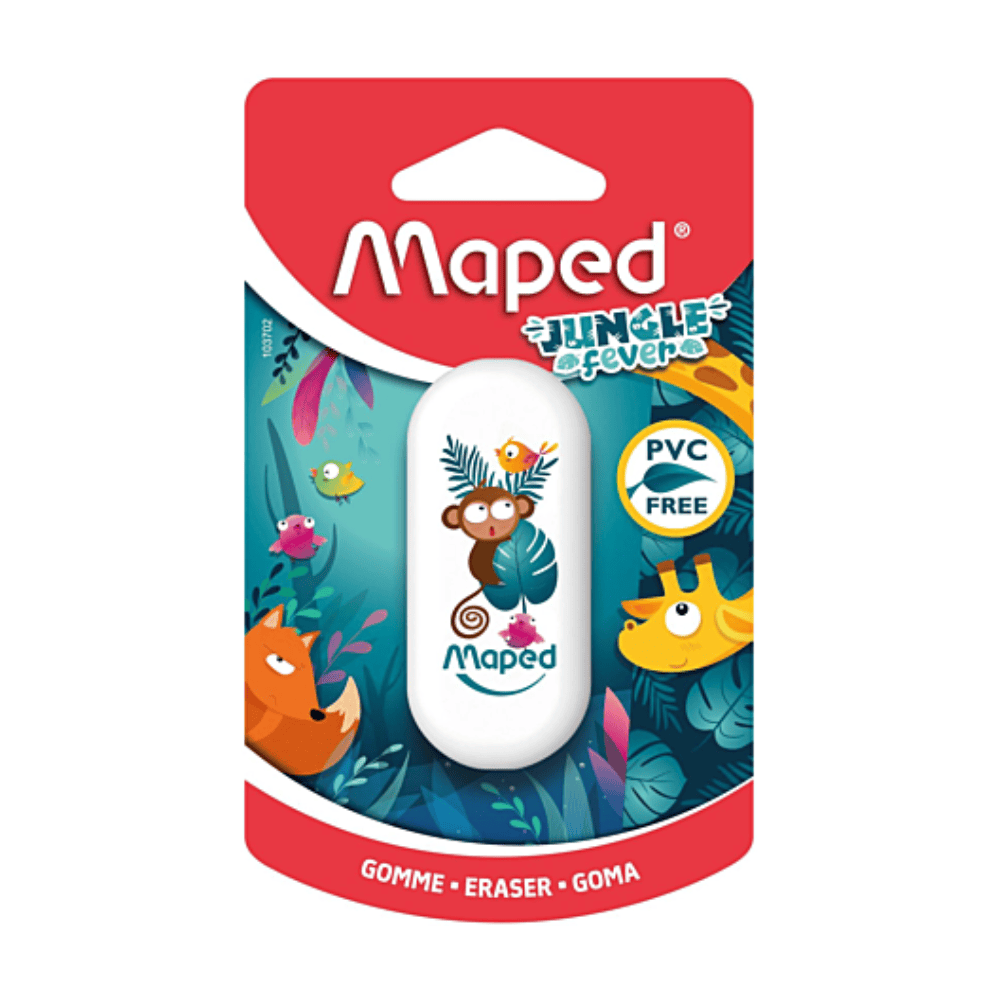 Maped Gomme Jungle Fever Maped Blister École