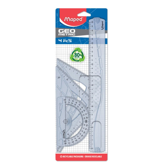 Maped Maped Kit de 4 pièces tracage Geometric