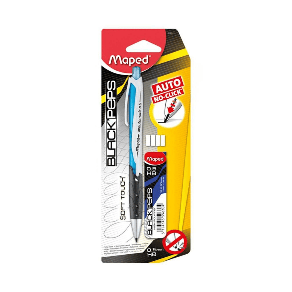 Maped Porte-Mine Black’Peps Maped avec Étui de Mines