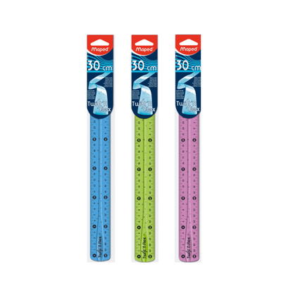 Maped Règle Incassable Maped Double Décimètre 20 cm