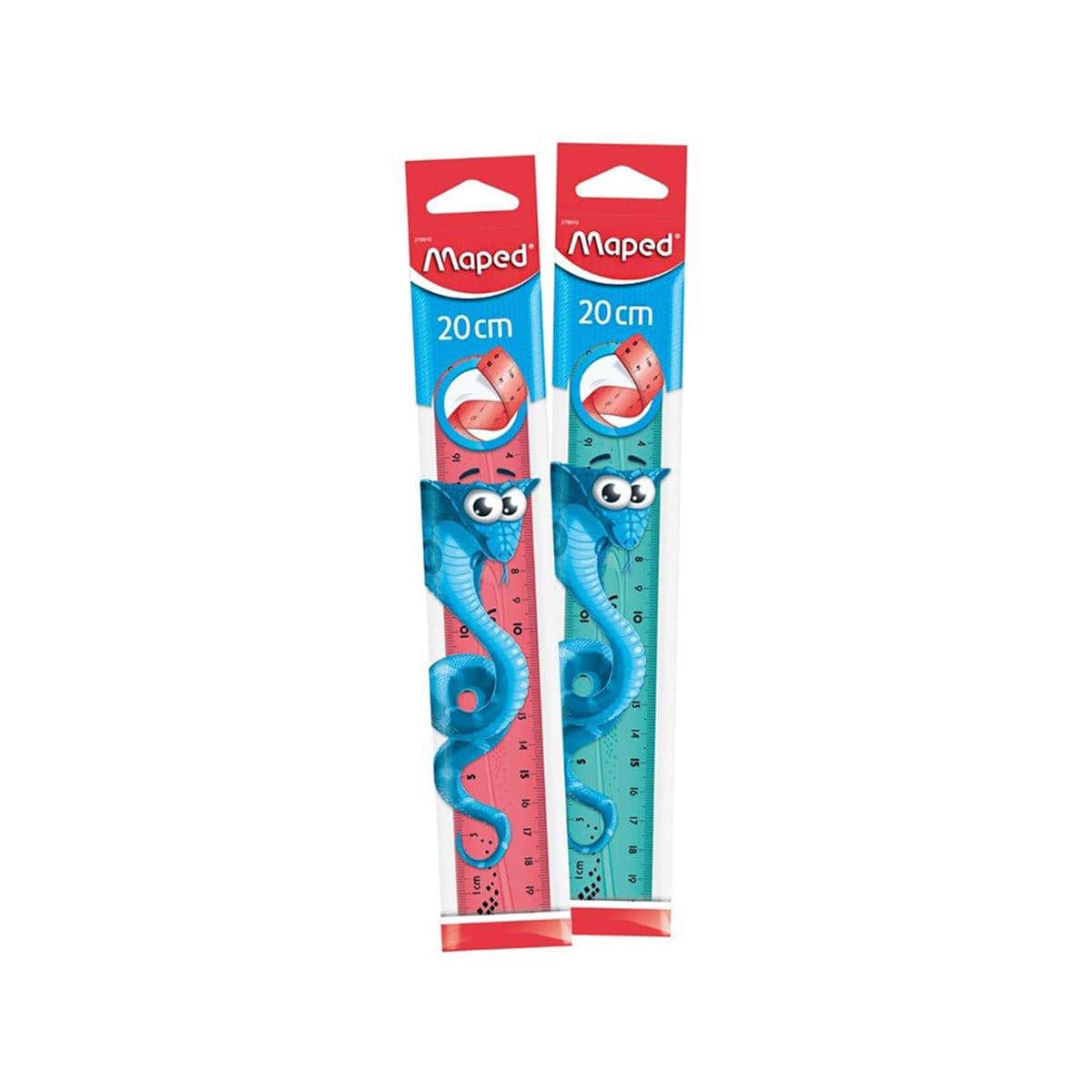 Maped Règle plate 20 cm Twist'n Flex de MAPED