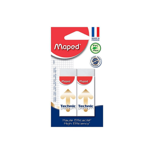 Maped Set de 2 Gommes Maped Technic Premium Blister