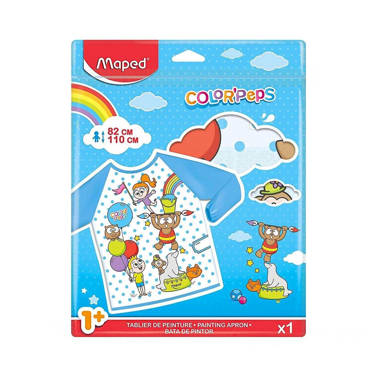 Maped Tablier de peinture manches longues Color'peps de MAPED, + 1 an