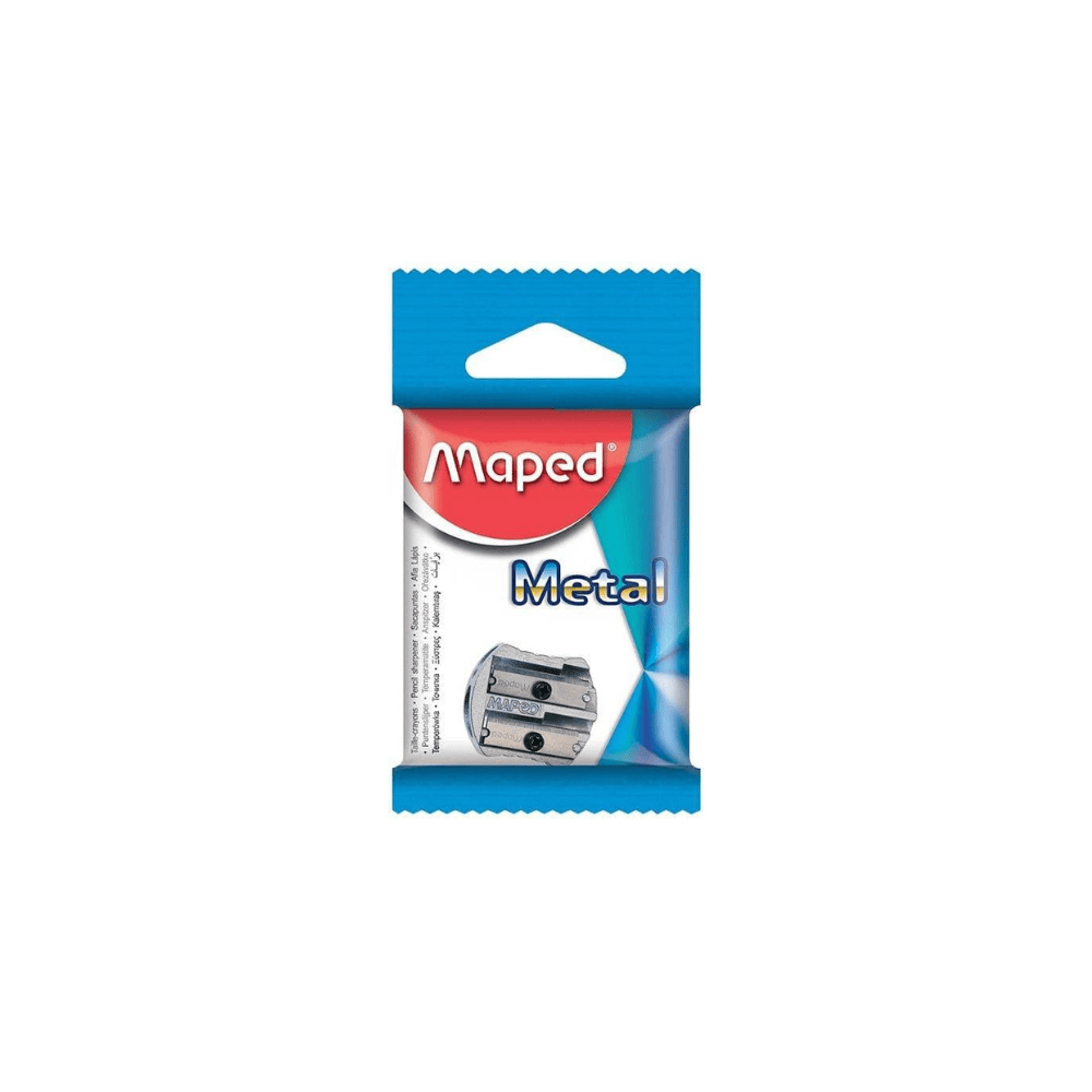 Maped Taille-Crayon Métal 2 Trous Maped École