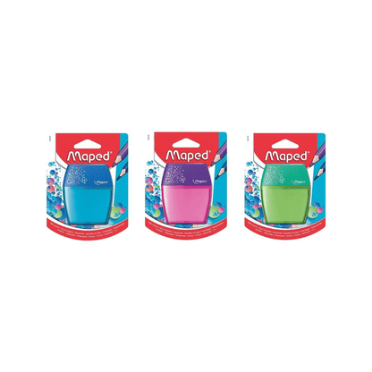 Taille-Crayon Shaker 2 Trous Maped Blister — Alpha 55 Maroc