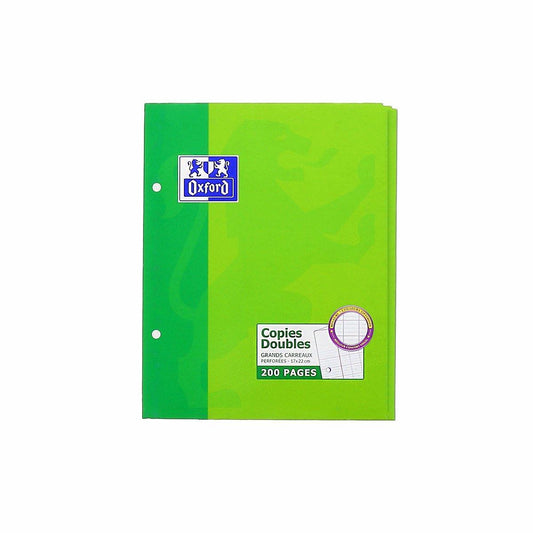 OXFORD Copies doubles 17x22 cm 200p séyès de OXFORD