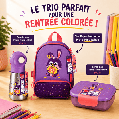 Picnic Pack Rentrée Rabbit Trio Déjeuner Miniz