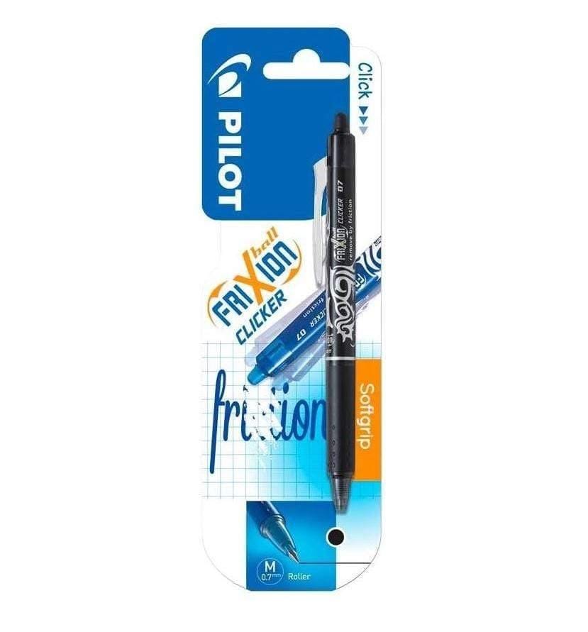 PILOT Noir Stylo Ball FriXion rétractable 0,7mm de PILOT
