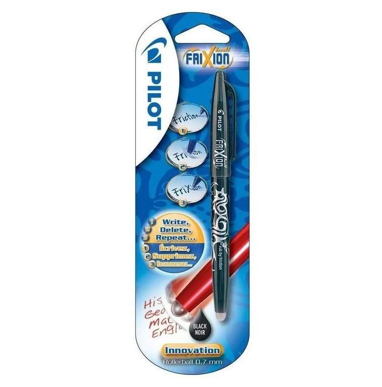 PILOT Noir Stylo FriXion Ball 0,7mm de PILOT