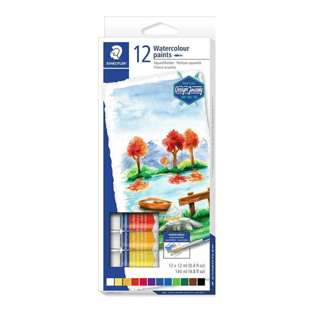 STAEDTLER Set de 12 Peintures Aquarelle STAEDTLER Design Journey