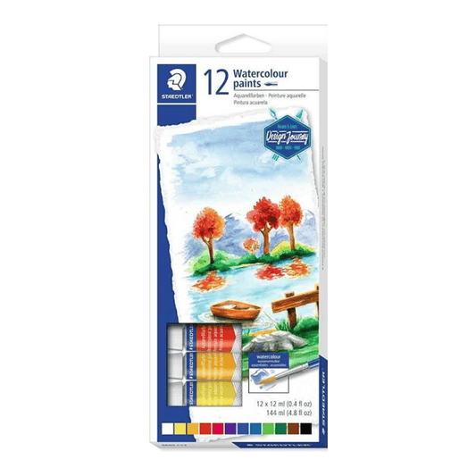 STAEDTLER Set de 12 Peintures Aquarelle STAEDTLER Design Journey