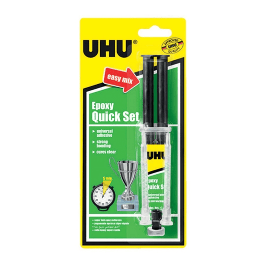 UHU UHU Colle Époxy Quick Set 2 Composants