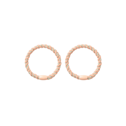 URBAN LIVING Set de 2 élastiques unis – Accessoire cheveux