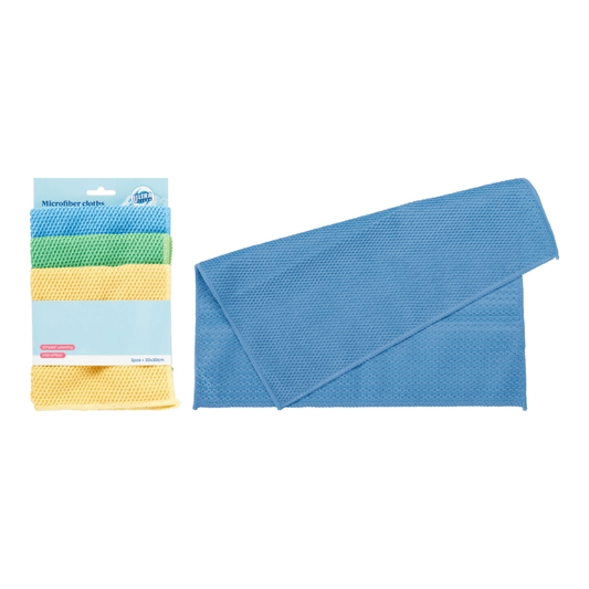 URBAN LIVING Set de 3 chiffons microfibre nettoyage efficace
